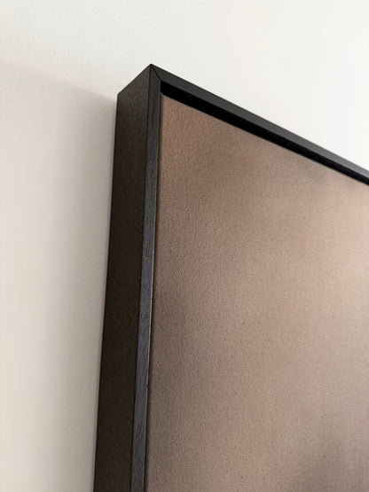 'After Hours' artwork close up detail of frame and art