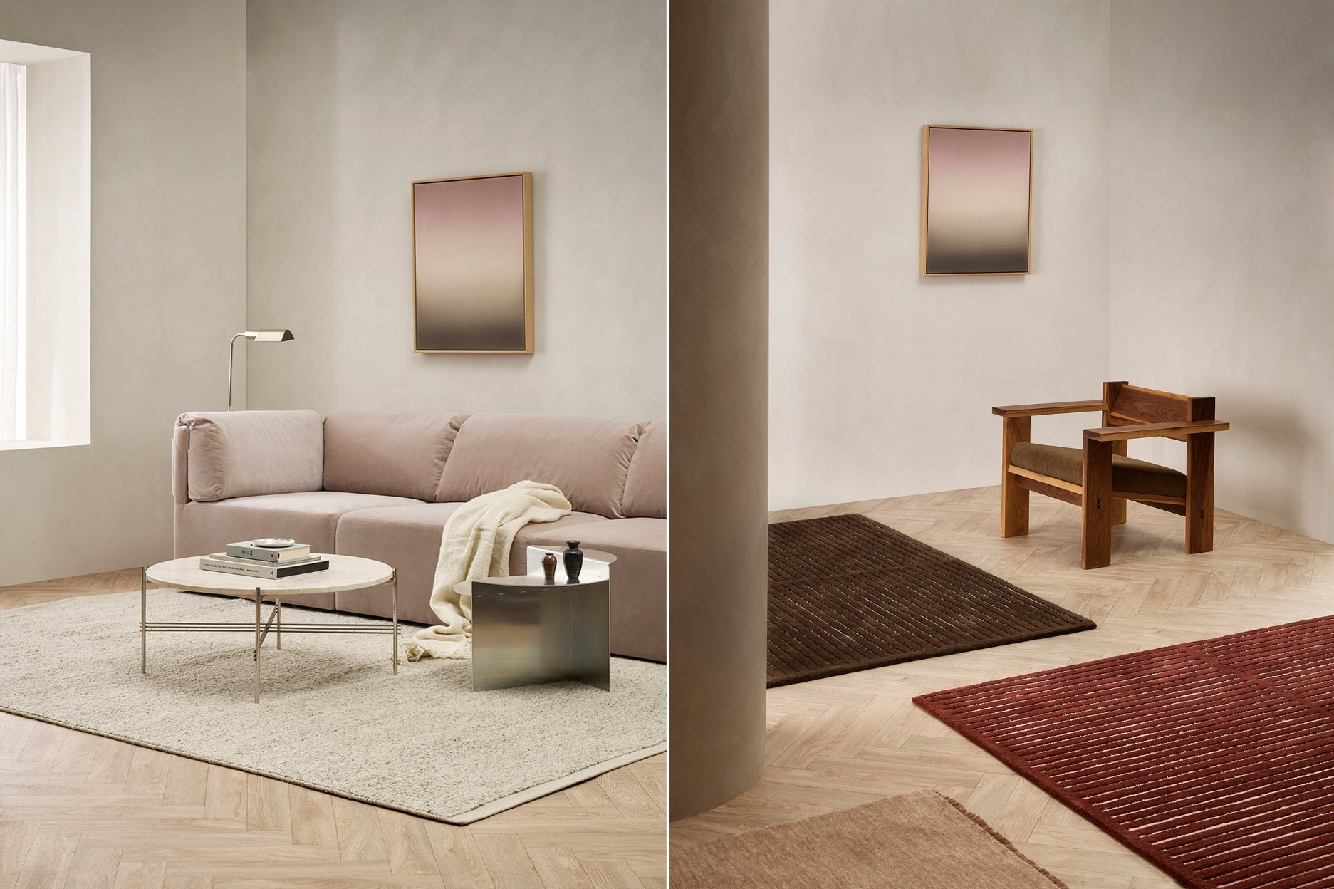Artwork featured in the Baya Living summer catalogue