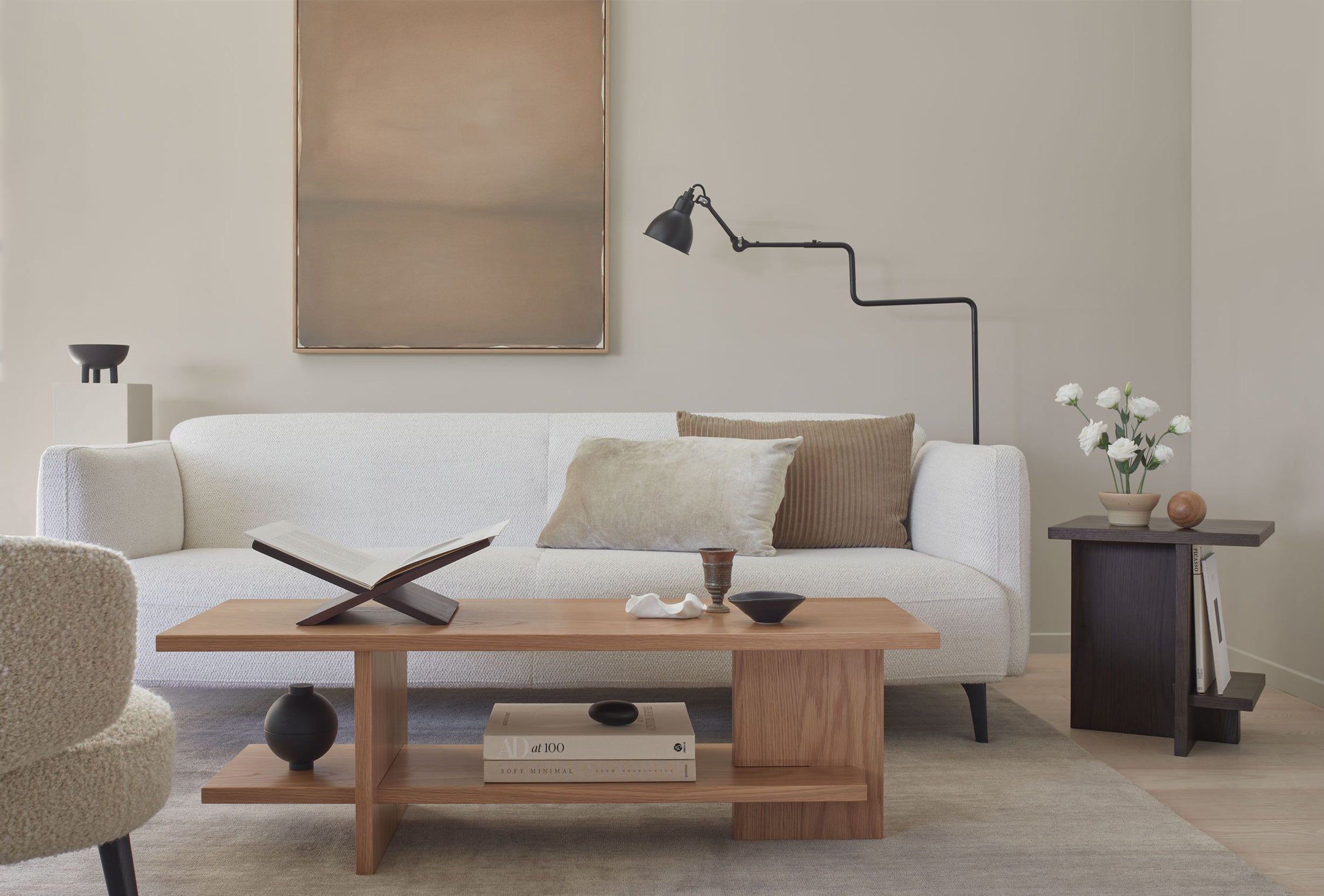 Artwork by Michelle Wilkin featured in the  Vertone Space campaign, styled by Michelle Halford (he Design Chaser)