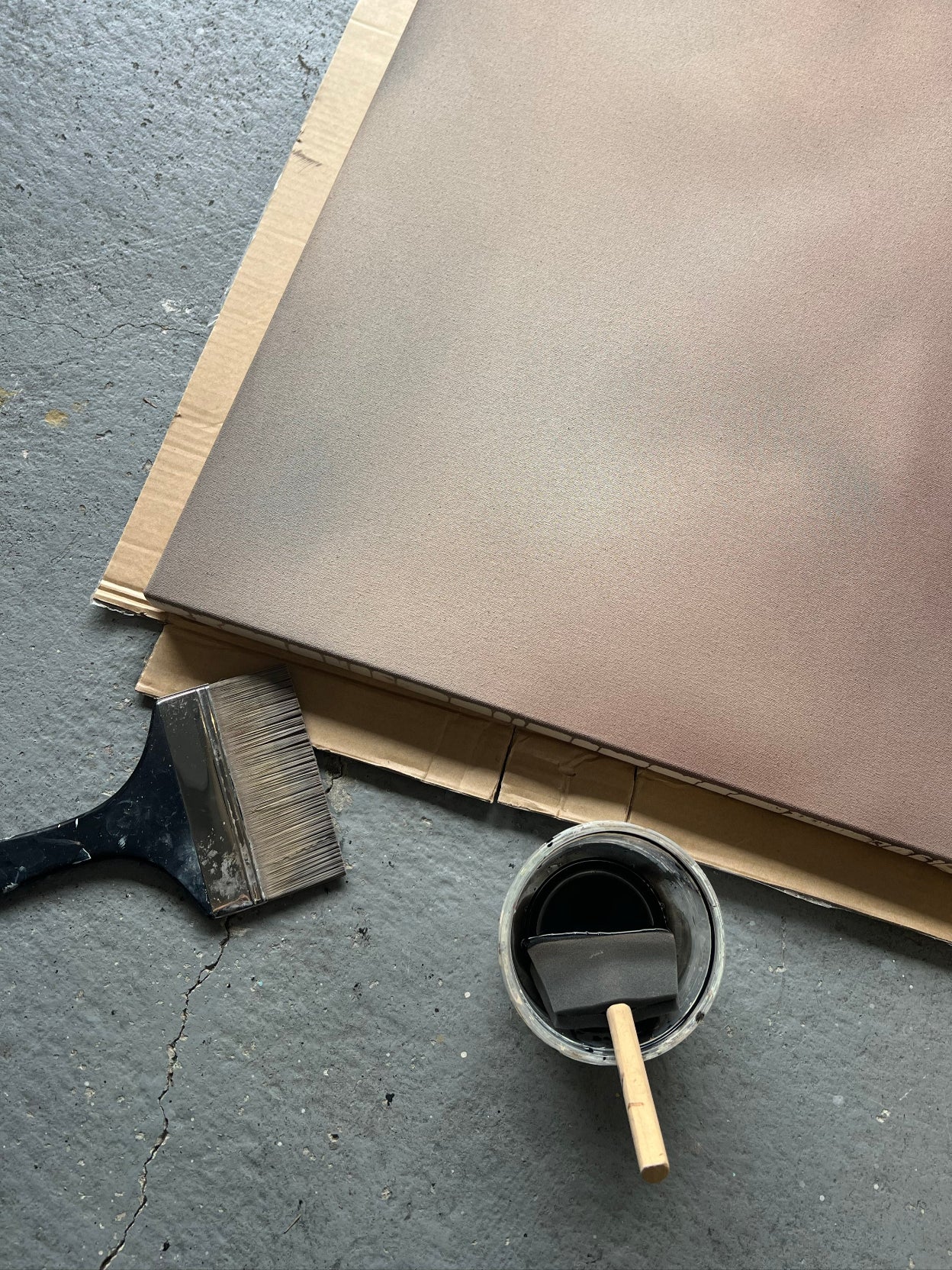Michelle Wilkin artwork commission in progress