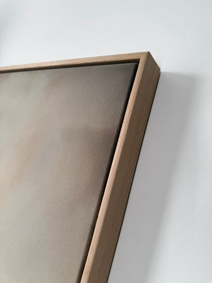 'Imaginary Friend' artwork and frame close up details