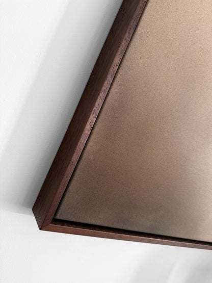 'Social Butterfly' artwork and frame close up details