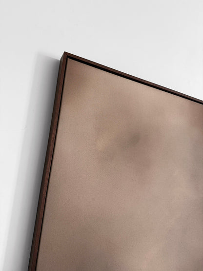 'Social Butterfly' artwork and frame close up details