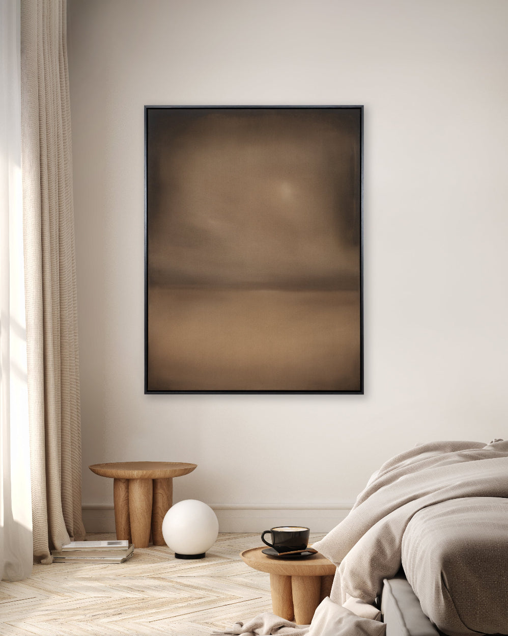 'State of Bliss (PM)' large artwork in-situ